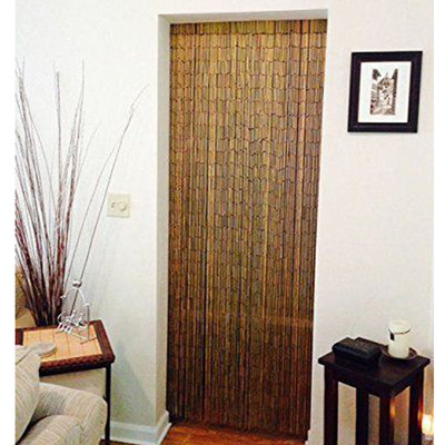 Natural Bamboo 90 Strands Handmade Curtain Beads Window Door Shoji Room Divider