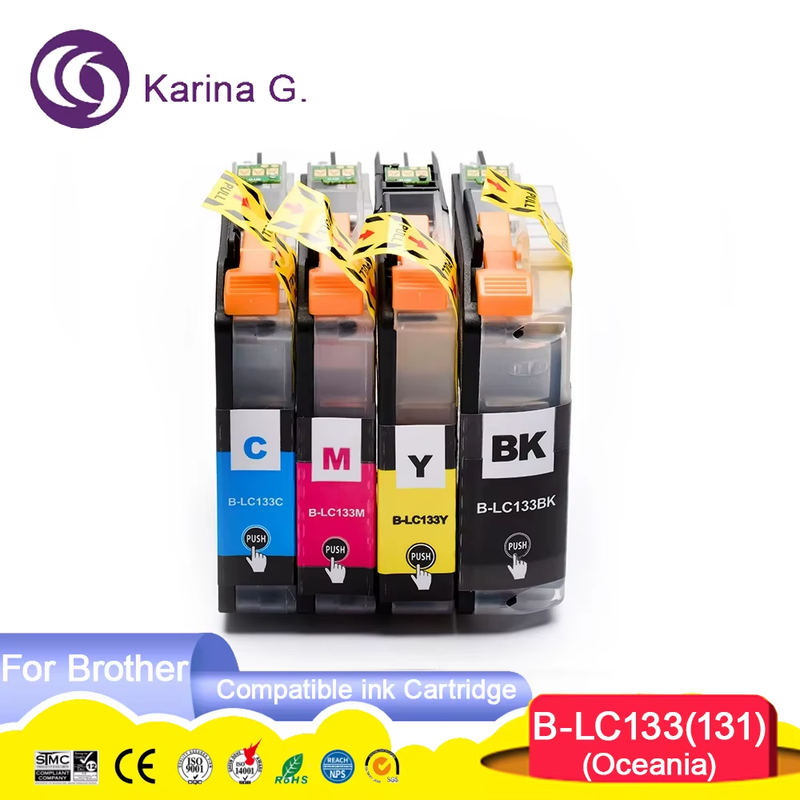 LC133 LC 133 LC-133 LC 131 Premium Compatible Color Inkjet Ink Cartridge for MFC