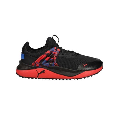 Черные кроссовки для мальчиков Puma Pacer Future Splatter на шнуровке, повседневная обувь 38829