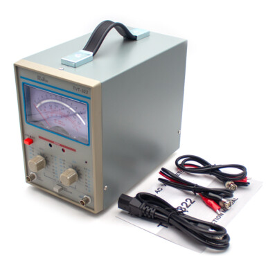 Double Needle Millivoltmeter Voltage Double Pointer Display 300uV-100V