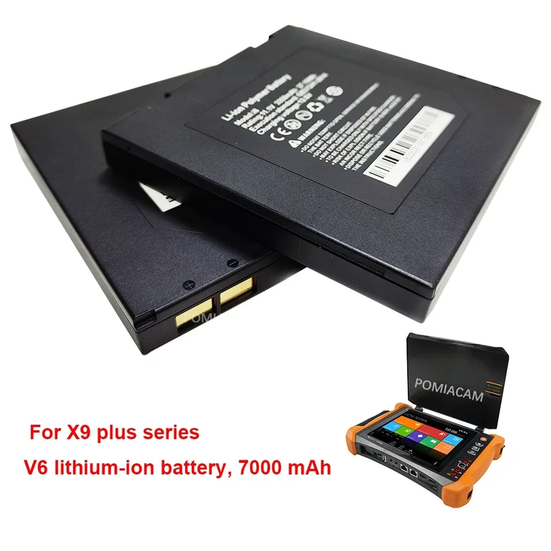 7.4V 7000mAh Battery for X9-ADH, X9-ADHS, X9-MOVTADHS CCTV Testers V6 Battery