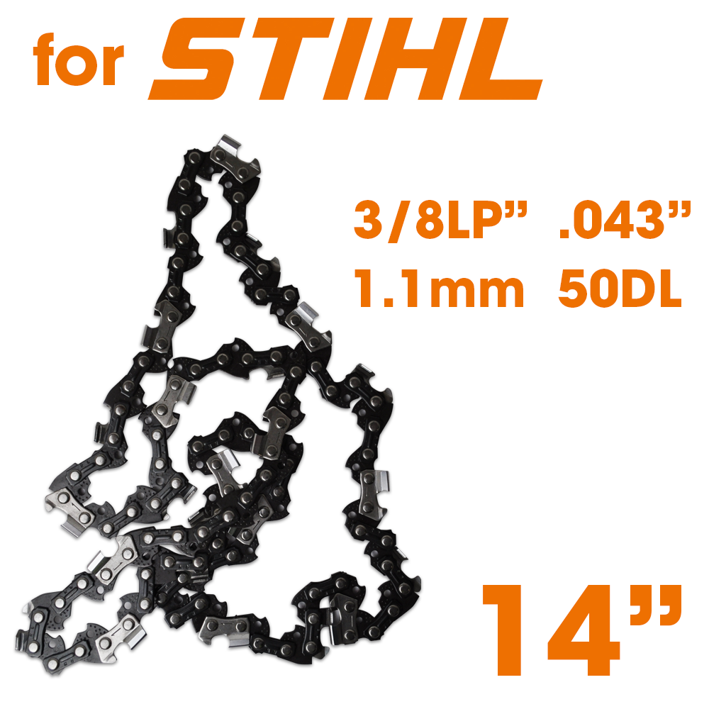 Stihl 017 outlet chainsaw chain