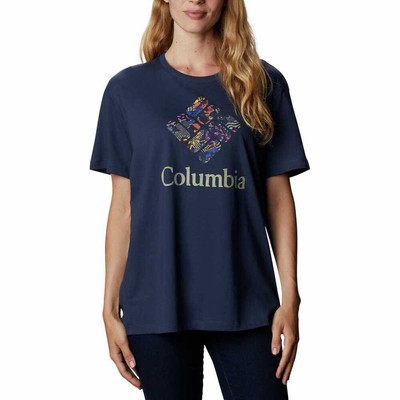 

Columbia Wmns Park Relaxed Футболка женская темно-синяя, Синий, Columbia Wmns Park Relaxed T-Shirt