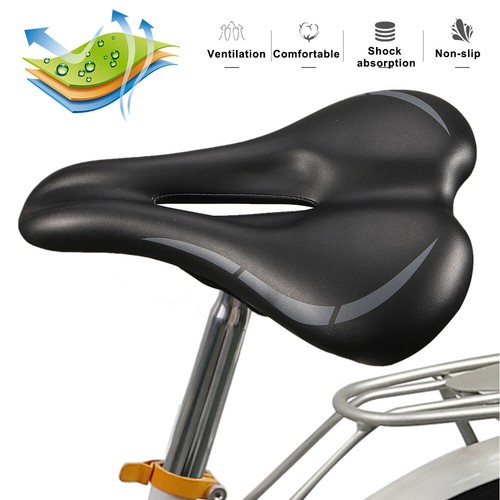 leather mountain bike saddle
