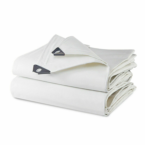 Heavy Duty Waterproof Tarp Poly Canopy Tent Shelter Cover 12 Mil Tarpaulin Shade