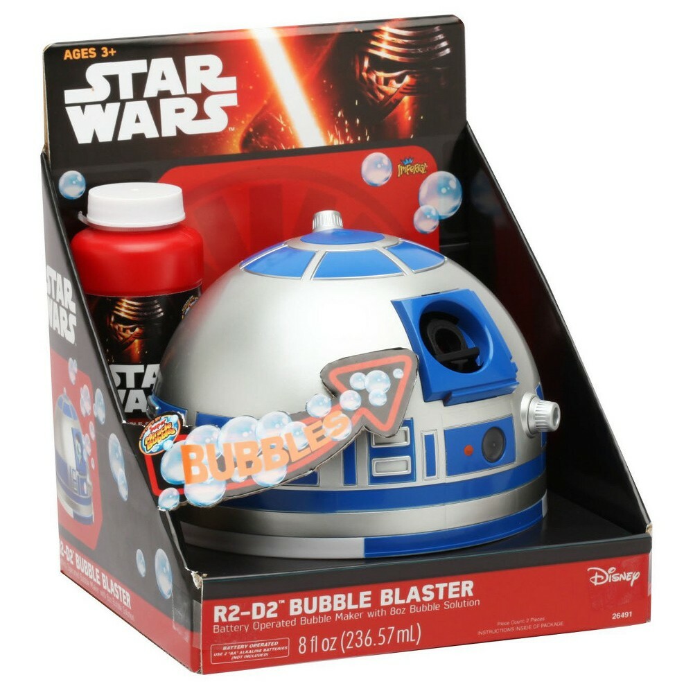 Bubble Machine Star Wars R2D2 Bubble Blaster For Kids Game Gifts Seen TV |  eBay