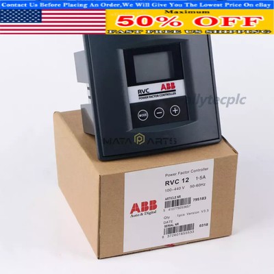 1PC ABB RVC-12 Power Factor Controller New Expeidted Shipping