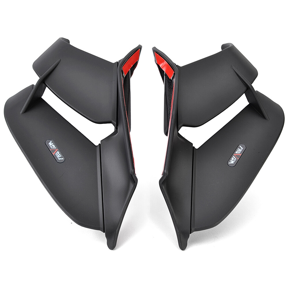 Front Fairing Aerodynamic Winglets Side Spoilers For