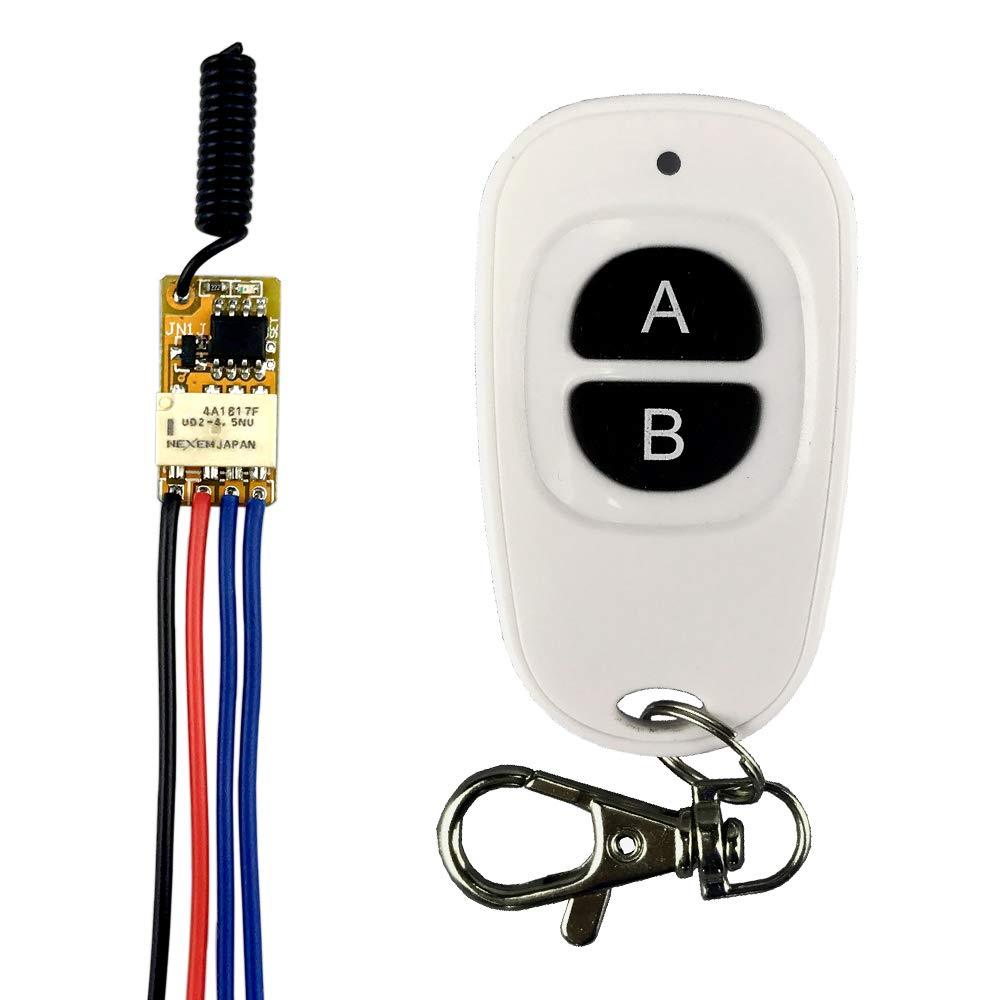 Momentary switch garage door opener