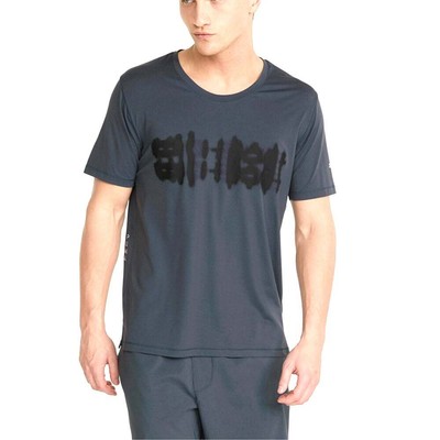 

Puma Studio Graphic Crew Neck Short Sleeve Athletic T-Shirt Mens Grey Casual Top, Puma Studio Graphic Crew Neck Short Sleeve Athletic T-Shirt