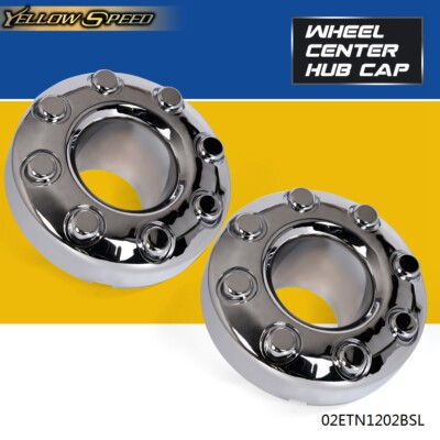 Fit For 2005-2018 Ford F350 Dually 4x4 Open Front Wheel Chrome Center Hub Cap