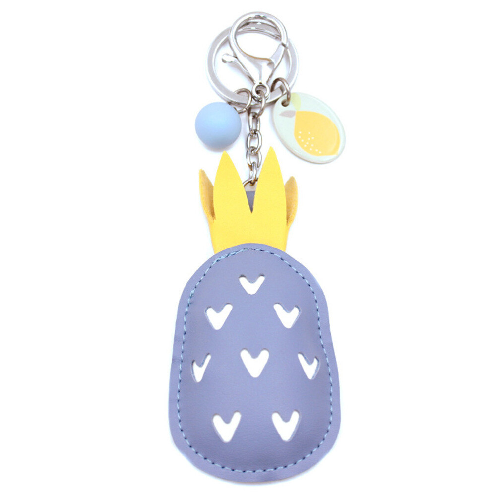 1PC Pineapple /& Strawberry Fruit Pendant Keyring Women Handbag Pendant Key Chain
