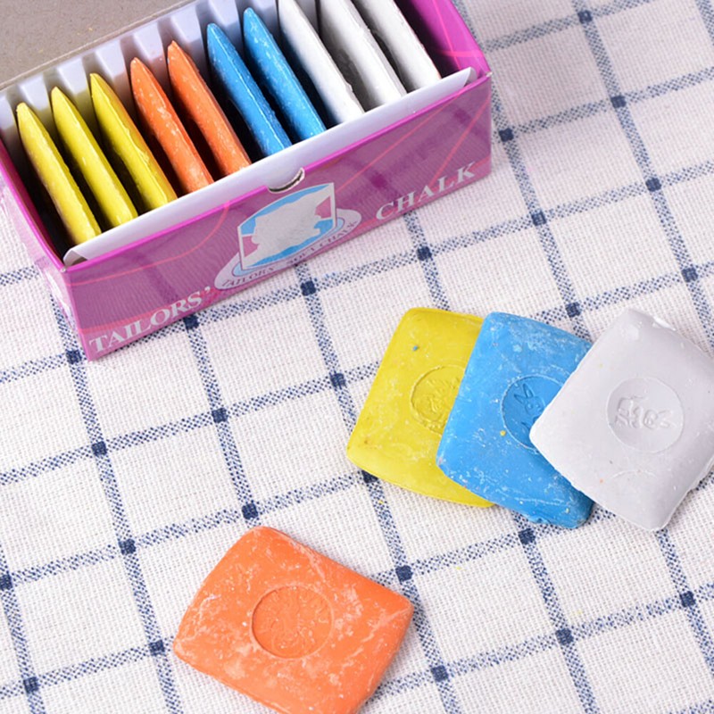 Colorful Tailor's Fabric Chalk Dressmaker's Pattern Marking Chalk