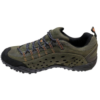 Pre-owned Merrell Shoes Trekking Men  Intercept J004275 Brownn-olive-black In Multicolor