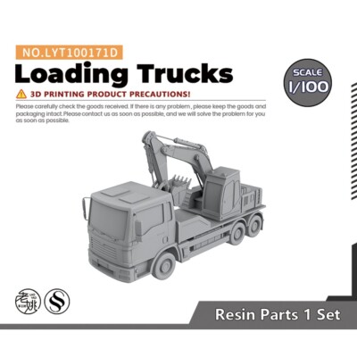 Yao's Studio LYT100171D 1/100 Scene Model Loading Trucks