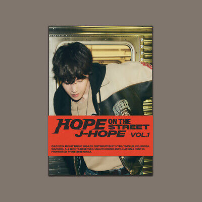 BTS j-hope HOPE ON THE STREET VOL.1 Weverse Albums ver QRCard+Photocard+Etc+TR#