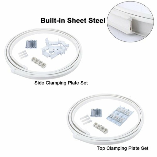 4 5 Meter Cuttable Mini Curtain Track Bendable Caravan Mobile Home