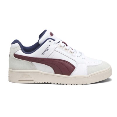 Мужские белые кроссовки Puma Slipstream Lo в стиле ретро на шнуровке, повседневная обувь 38469210
