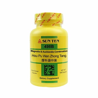 Sun Ten - Magnolia & Aucklandia Combination Capsules / Hou Pu Wen Zhong Tang 