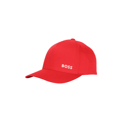red hugo boss hat