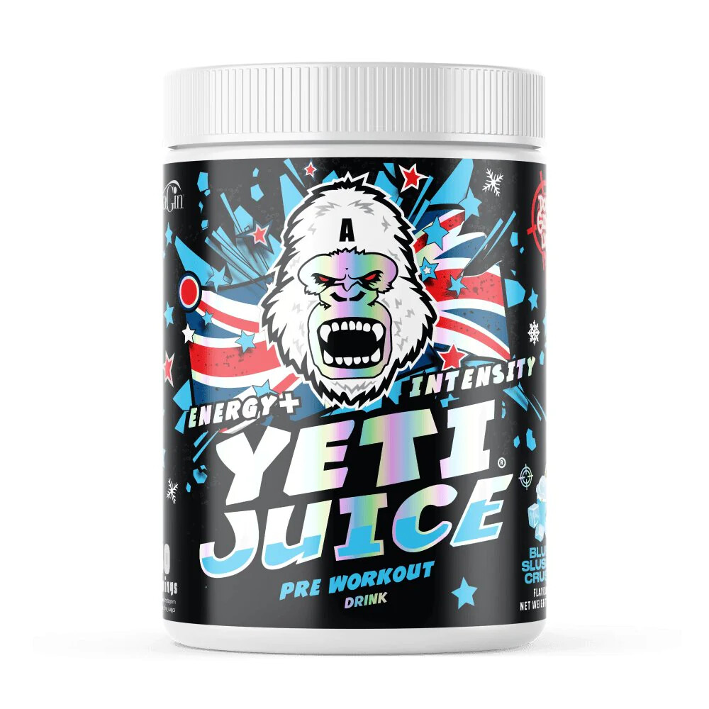 Gorillalpha Yeti Juice 40 Servings | Extreme High-Stim Pre-Workout Powder