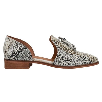 

Женские лоферы Diba True Neat Freak Snake, черные, белые, на плоской подошве, повседневная 11225-961, Black;white, Diba True Neat Freak Snake Loafers