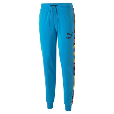 

Спортивные брюки Puma Lava Flow T7 мужские синие повседневные спортивные штаны 53704949, Синий, Puma Lava Flow T7 Track Pants