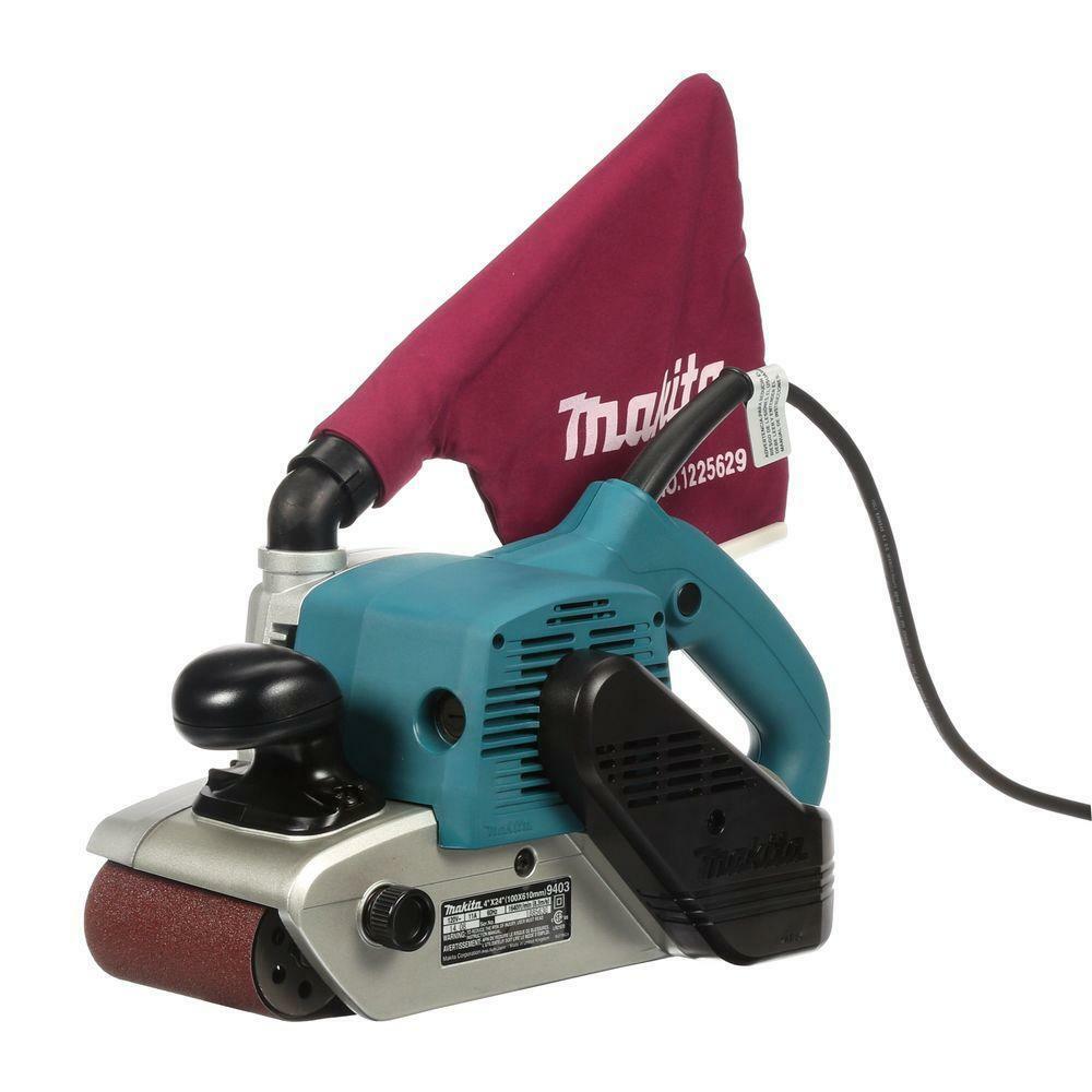 portable sander with dust bag