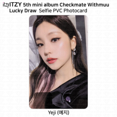 ITZY 5th Mini Album Checkmate Official Photocard Withmuu Lucky Draw Polaroid 