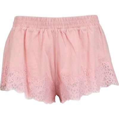 

Puma Fenty By Rihanna Lace Trim Sleepwear Shorts Womens Size  Casual 574302-0, Розовый