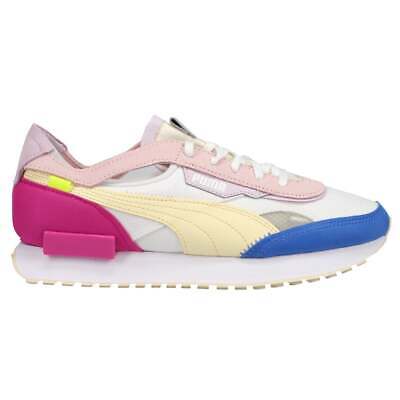 

Белые женские кроссовки Puma Future Rider CutOut Lace Up Повседневная обувь 383826-01, Белый, Puma Future Rider CutOut Lace Up