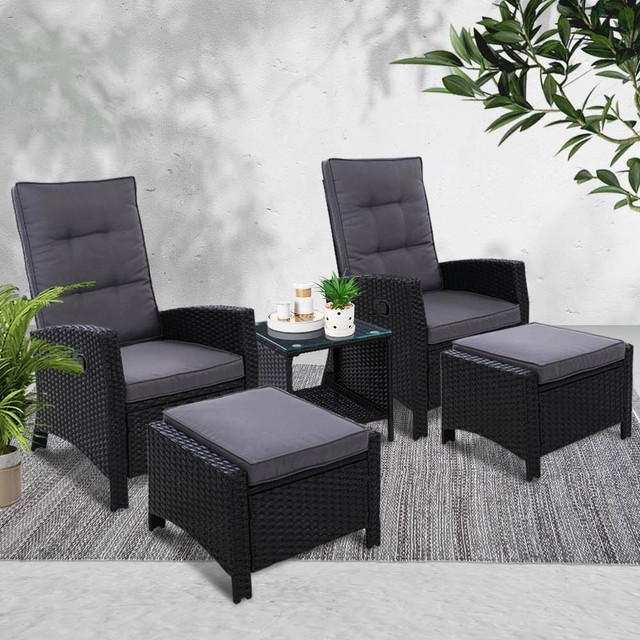 Shop Today Gardeon Outdoor Patio Furniture Recliner Chairs Outdoor Dining Furniture Gumtree Australia Melbourne City Melbourne Cbd 1260473216