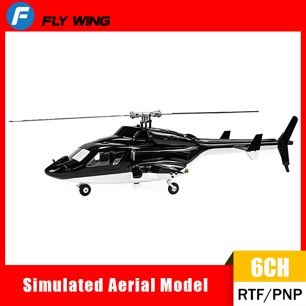 Fly wing Airwolf Scale 3D 6CH GPS Auto Return Hovering RC RTF Helicopter Toys