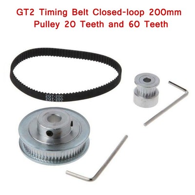 Best GT2 Timing Belt Pulley Series with 20 Teeth and 60 Teeth for 3D Printer