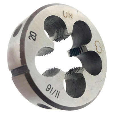 11/16''-20 Die Round Right Hand 11/16-20 UN RH 11/16 - 20 Thread Die USA