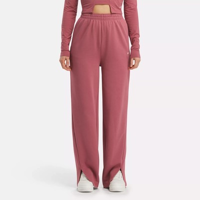 

Reebok Wmns Classics Широкие прямые брюки женские sedona роза, Розовый, Reebok Wmns Classics Wide Straight Leg Pants