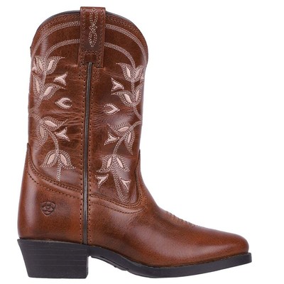 

Повседневные ботинки Ariat Desert Holly Round Toe Cowboy для девочек, размер 10,5 м 10018647, Коричневый, Ariat Desert Holly Round Toe Cowboy