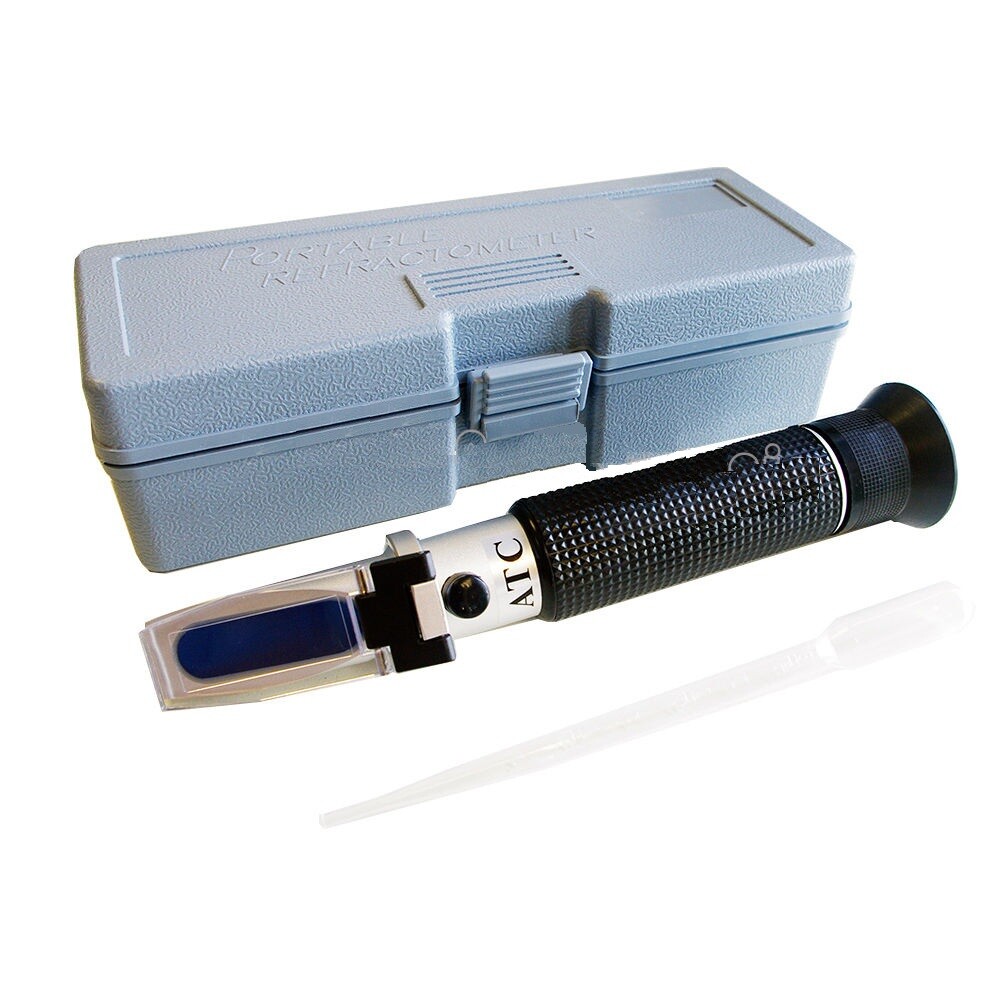 Salinity Refractometer Meter Water Reader Marine 0~10% Salt Aquarium Test Tester