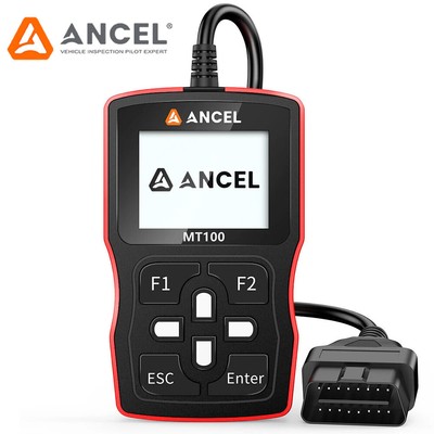 ANCEL MT100 Motorcycle Check Engine OBD2 Scanner ABS Code Reader Diagnostic Tool