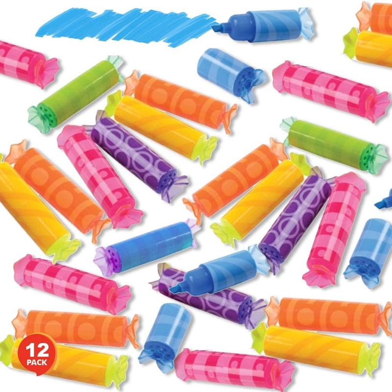 S For Kids, Set Of 12, Assorted Fruit-scented Highlight