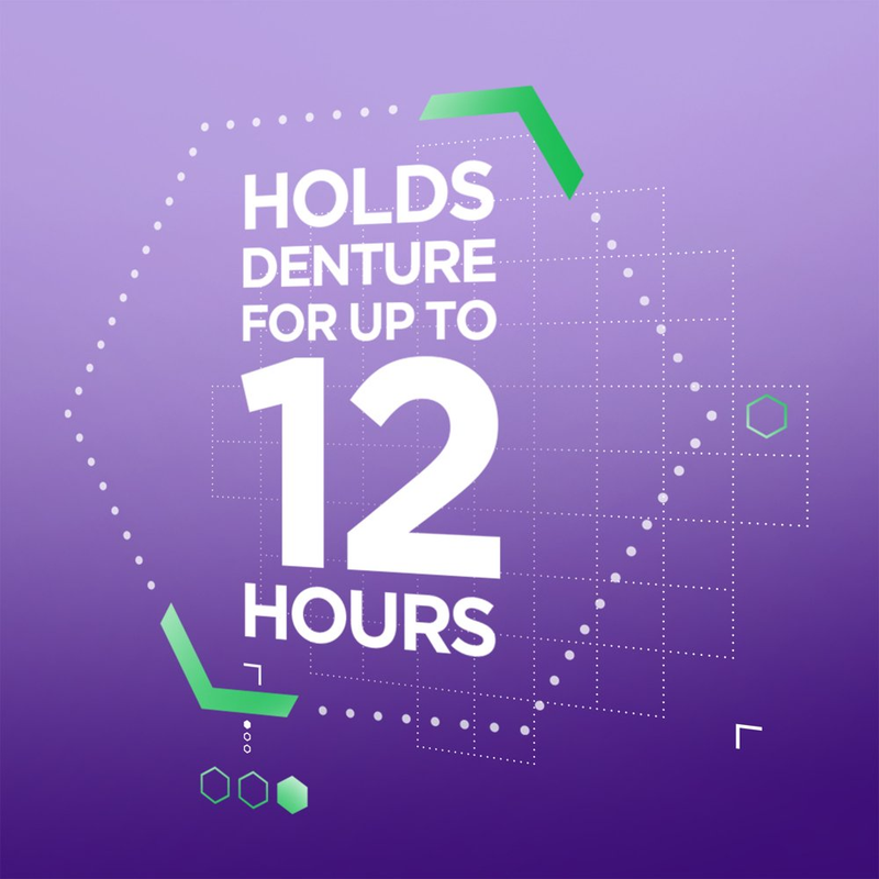 Super Poligrip Comfort Seal Denture and Partials Adhesive Strips, 40 Ct