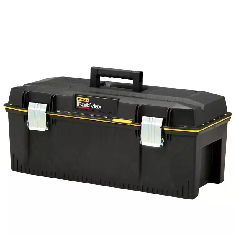 Tool Box Portable Storage Case 28 Inch Heavy Duty Plastic Organizer Lockable