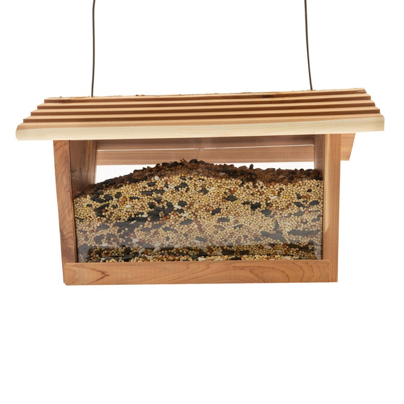 Red Cedar Natures Friend Bird Feeder, 3 Lb Capacity