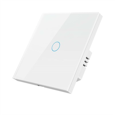 Tuya ZigBee Smart Light Switch Wall Touch Switch 1/2/3 Gang Remote Control