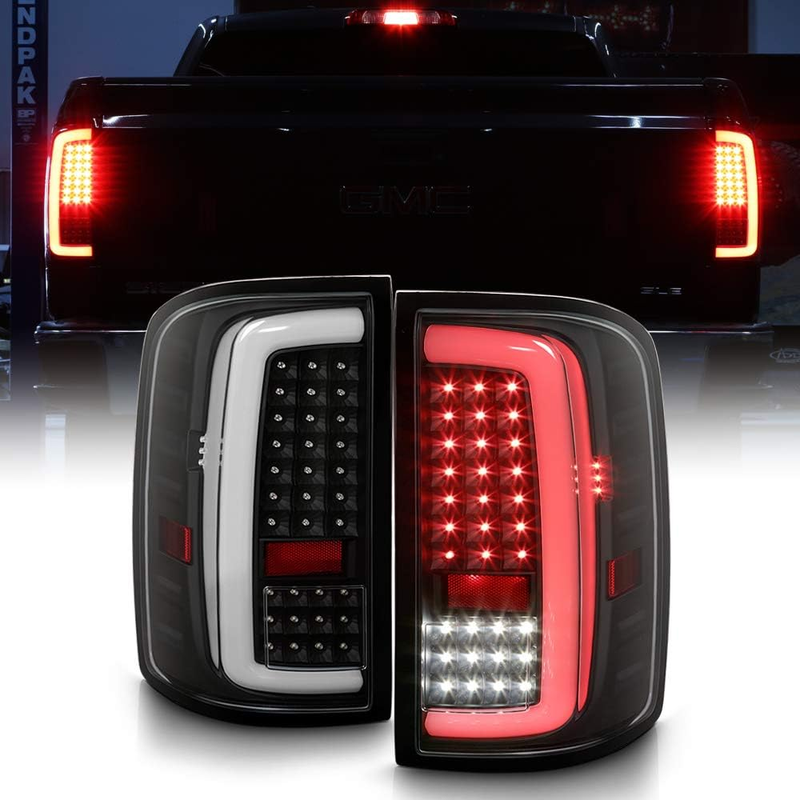 Tail Lights Left Right for Incandescent 2014-2018 GMC Sierra 1500 15-19 2500HD