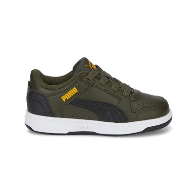 Повседневные кроссовки Puma Rebound Joy с низкой посадкой для маленьких мальчиков, зеленые кроссовки 38198608