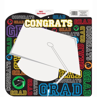 Graduation Party Guest Sign In Sheet Decoration 18quot x 18quot