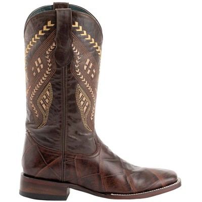 

Мужские коричневые повседневные ботинки Ferrini Jesse Alligator Square Toe Cowboy 43593-09, Коричневый, Ferrini Jesse Alligator Square Toe Cowboy
