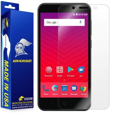 [2-Pack] ArmorSuit MilitaryShield ZTE Tempo X Clear Film Screen Protector