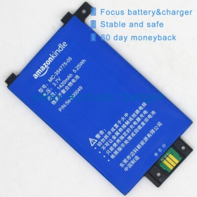 Genuine 3.7V S13-R1-D battery for Amazon Kindle Touch 6  paper white 2 3 DP75SDI